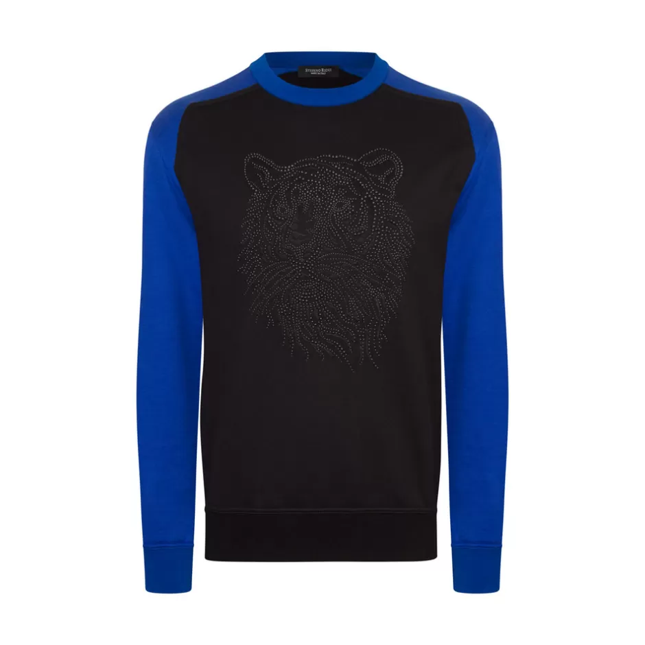 JOGGING CREWNECK SWEATSHIRT | Stefano Ricci Cheap