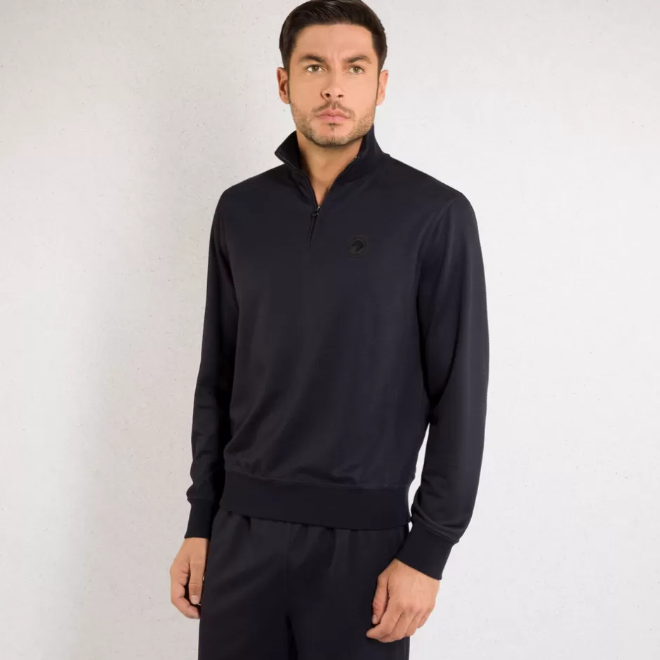 JOGGING MOCK NECK SWEATER | Stefano Ricci Best Sale