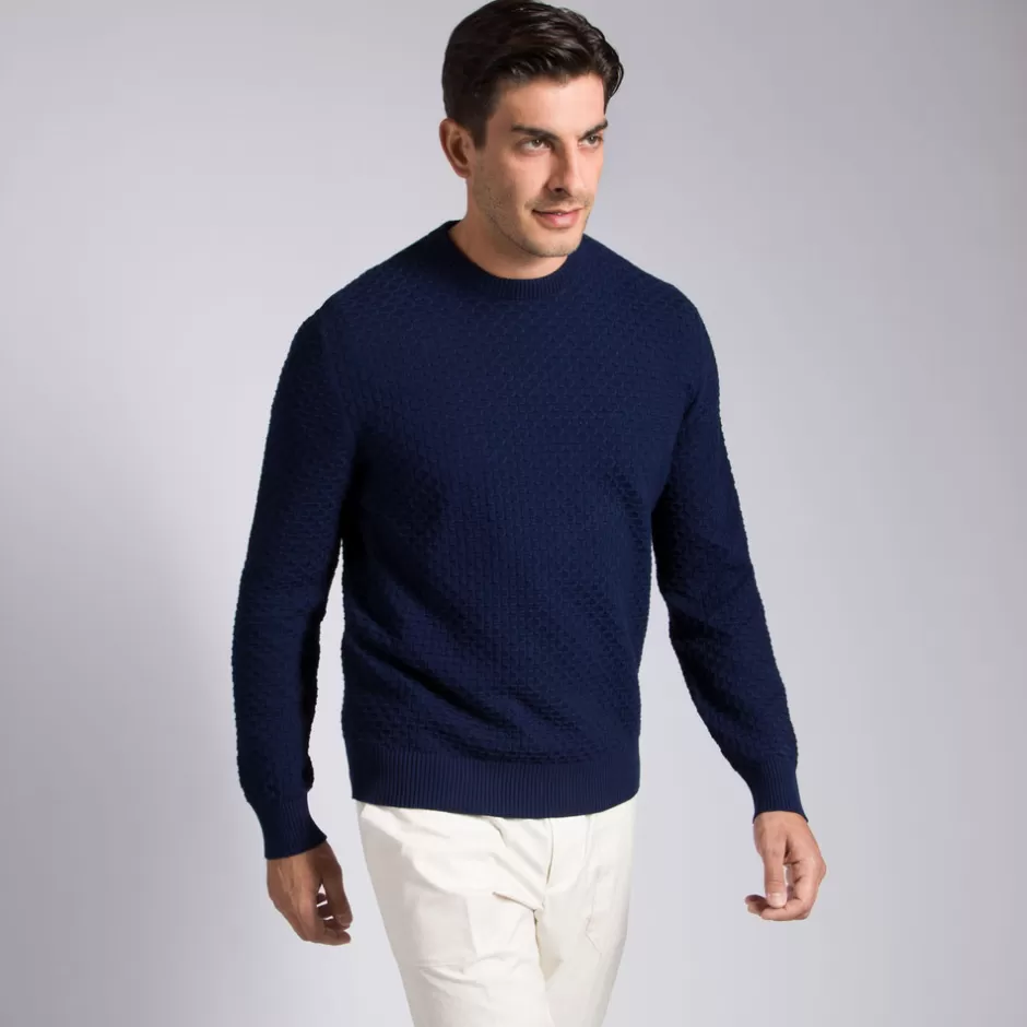 KNIT CREWNECK SWEATER | Stefano Ricci Cheap