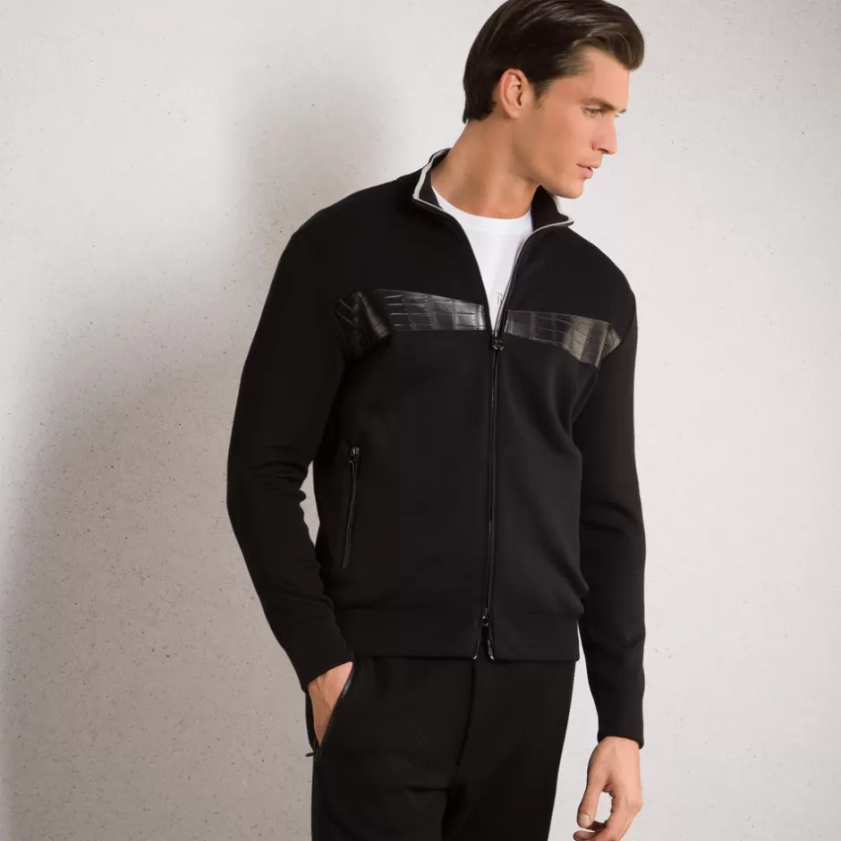 KNIT JOGGING BLOUSON | Stefano Ricci Cheap