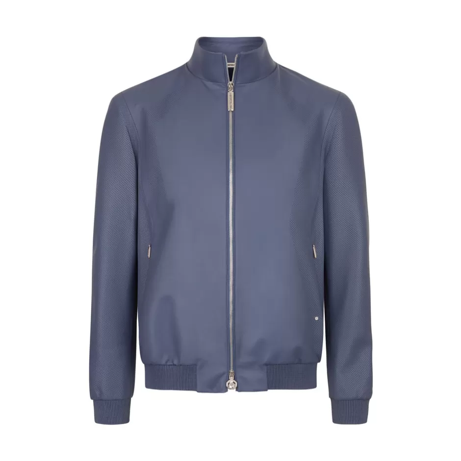 LAMBSKIN LEATHER BLOUSON | Stefano Ricci Outlet