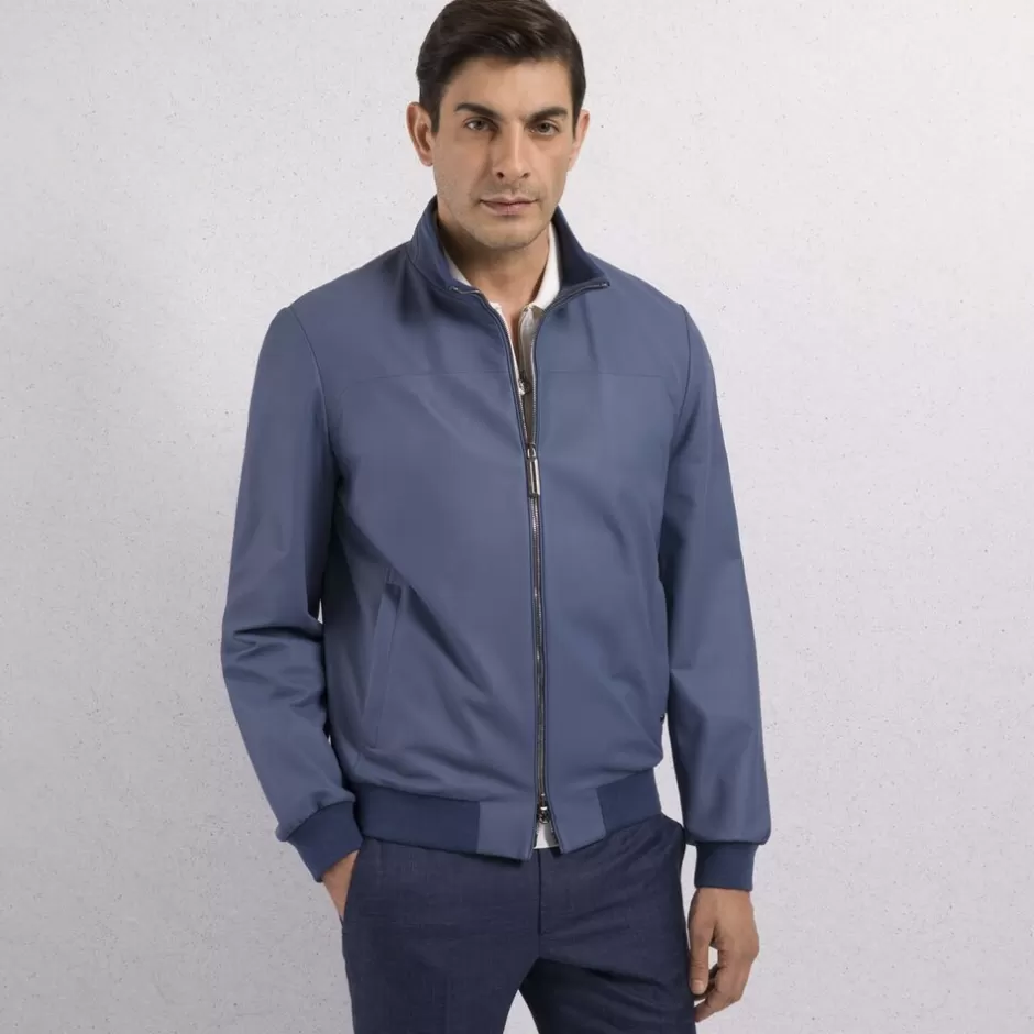 LAMBSKIN LEATHER BLOUSON | Stefano Ricci Fashion