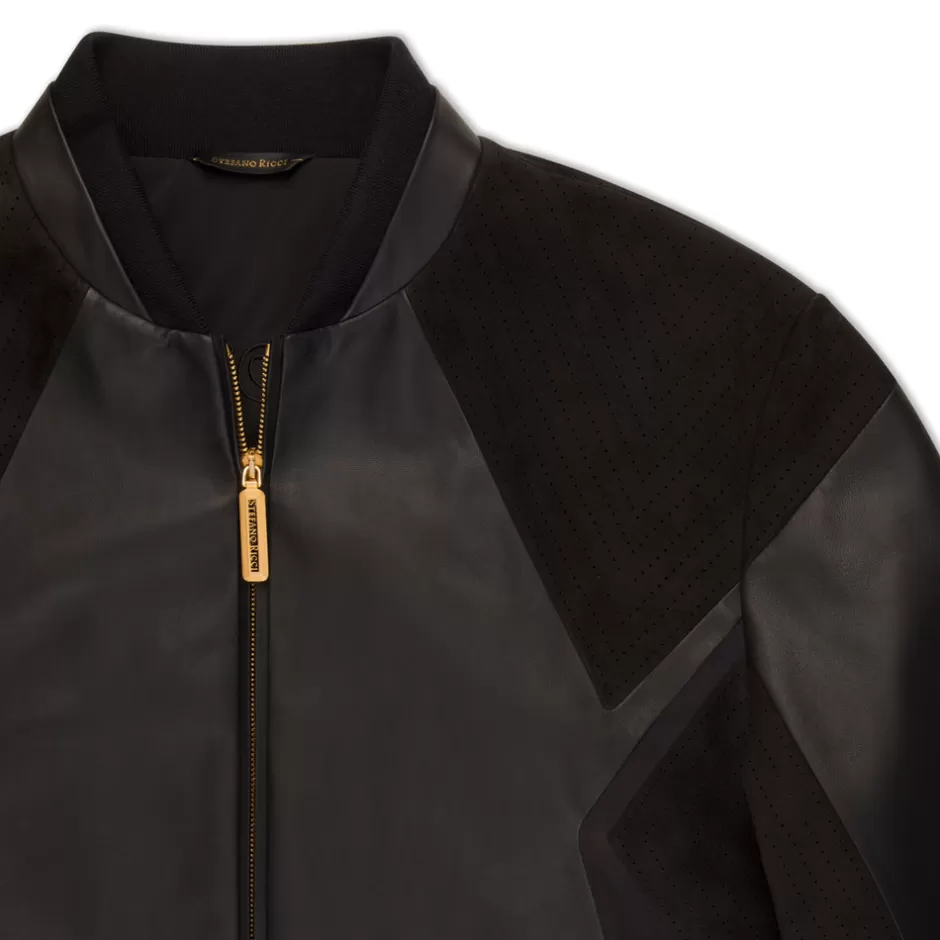 LAMBSKIN LEATHER BLOUSON | Stefano Ricci Shop