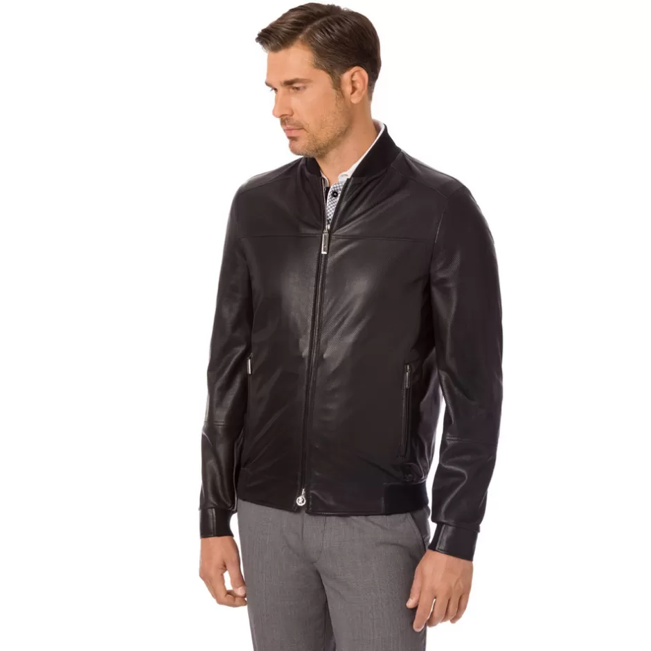 LAMBSKIN LEATHER BLOUSON | Stefano Ricci Cheap