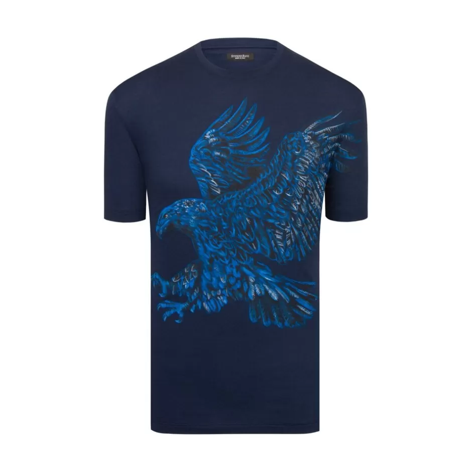 LIMITED EDITION HAND PAINTED T-SHIRT | Stefano Ricci New