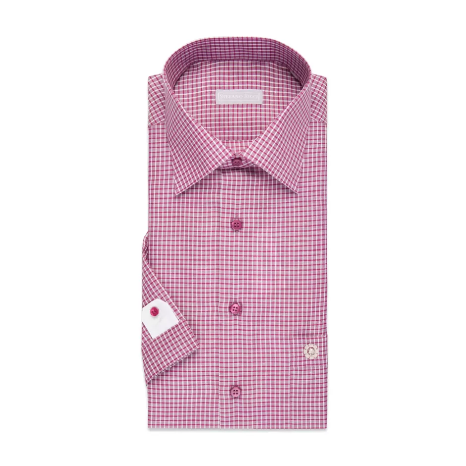 LINEN AND COTTON ALBA SHIRT | Stefano Ricci Outlet