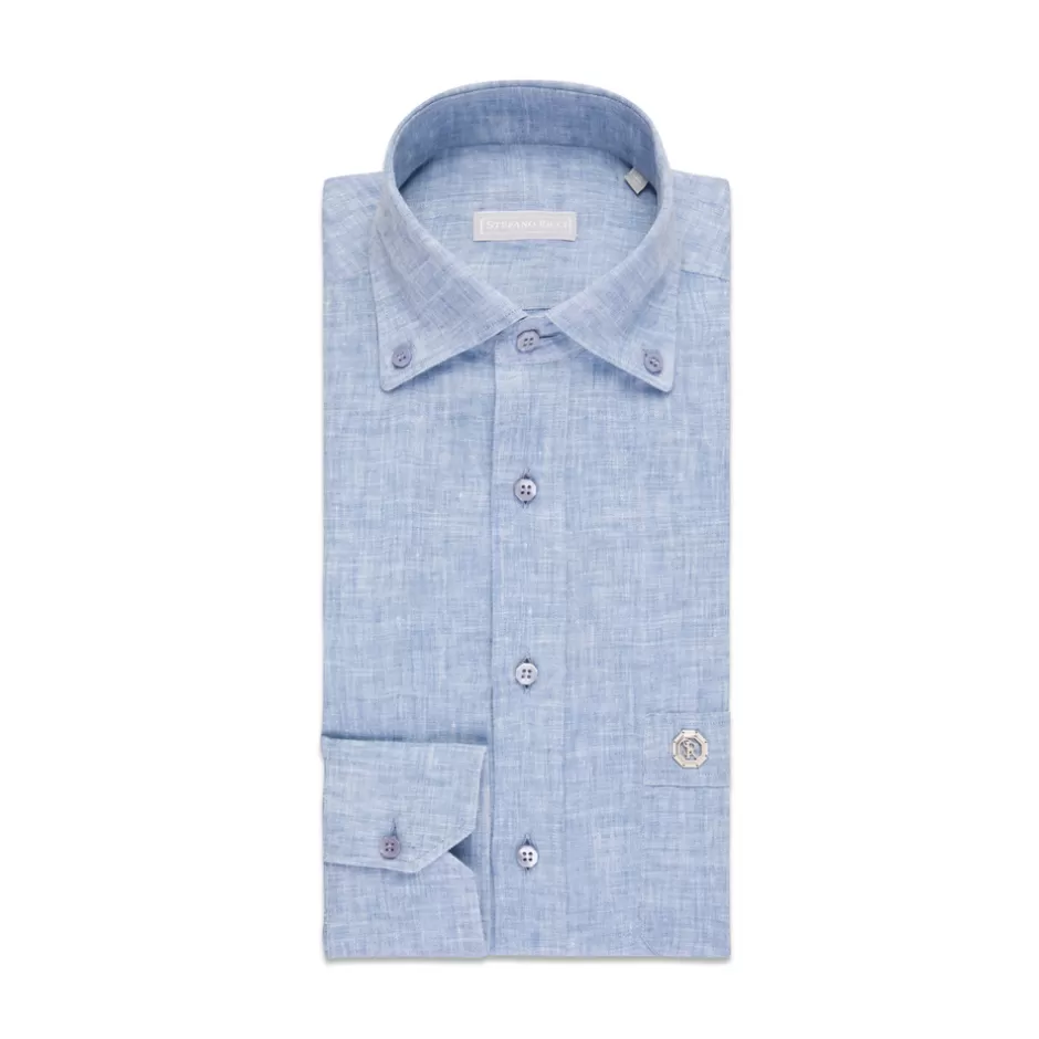 LINEN NOVARA SHIRT | Stefano Ricci Outlet
