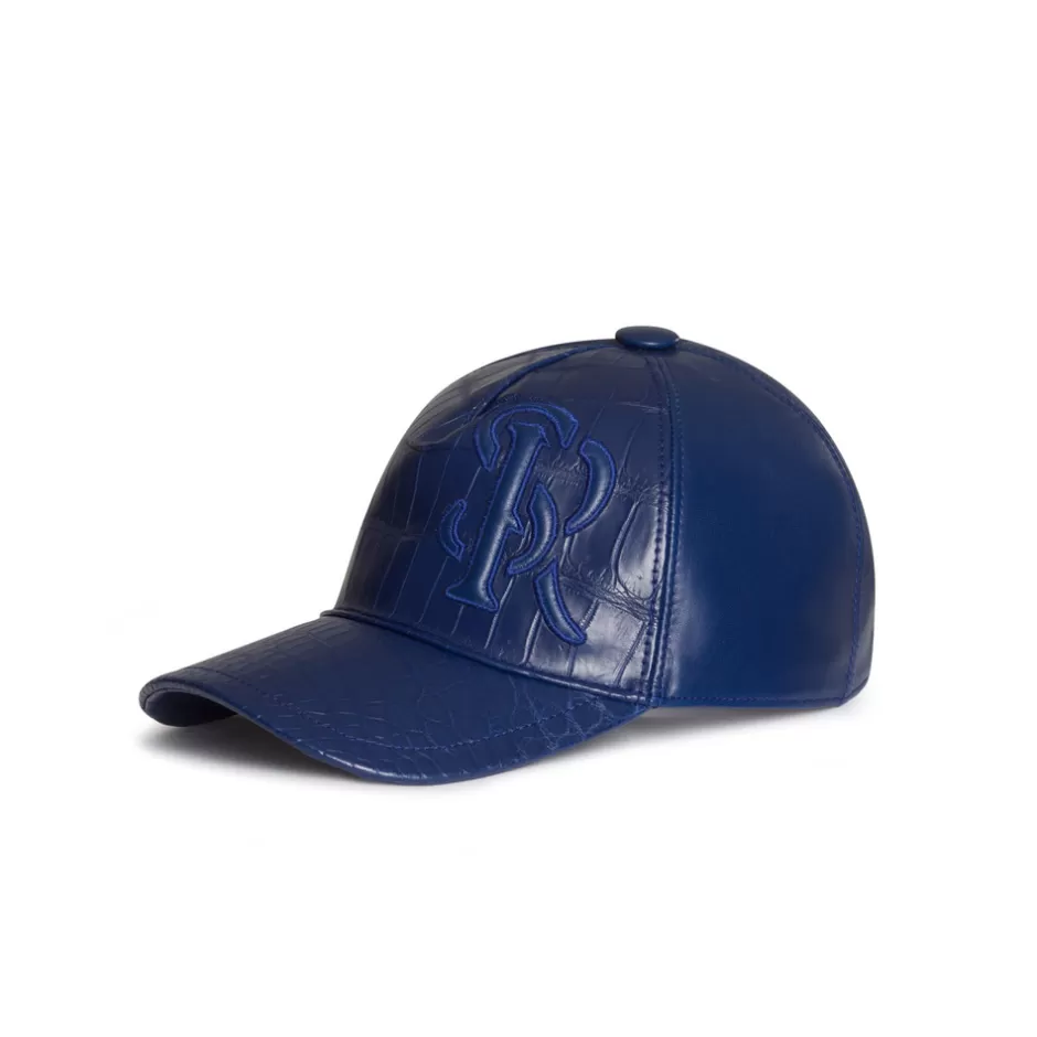MATTED CROCODILE LEATHER BASEBALL CAP | Stefano Ricci Flash Sale