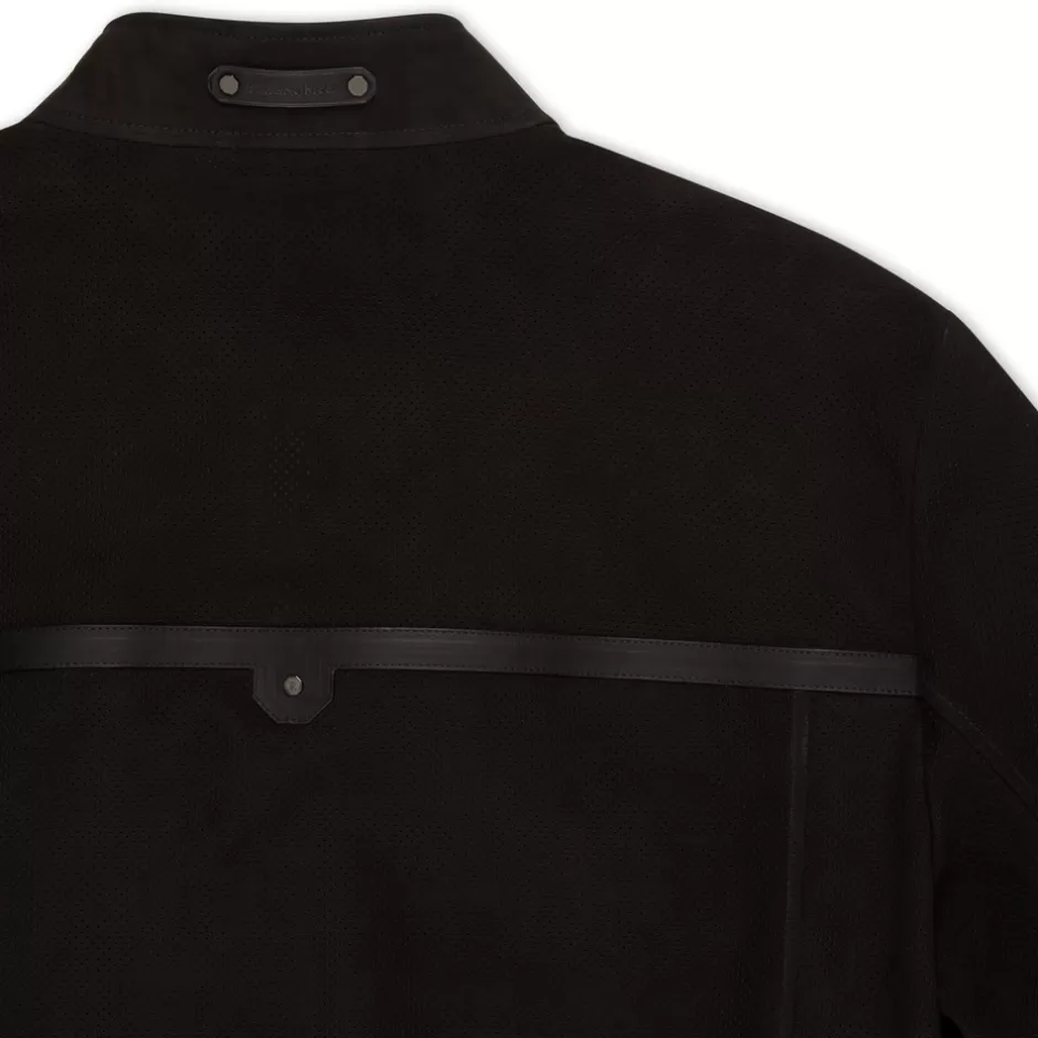 NUBUCK CALFSKIN LEATHER BLOUSON | Stefano Ricci Sale