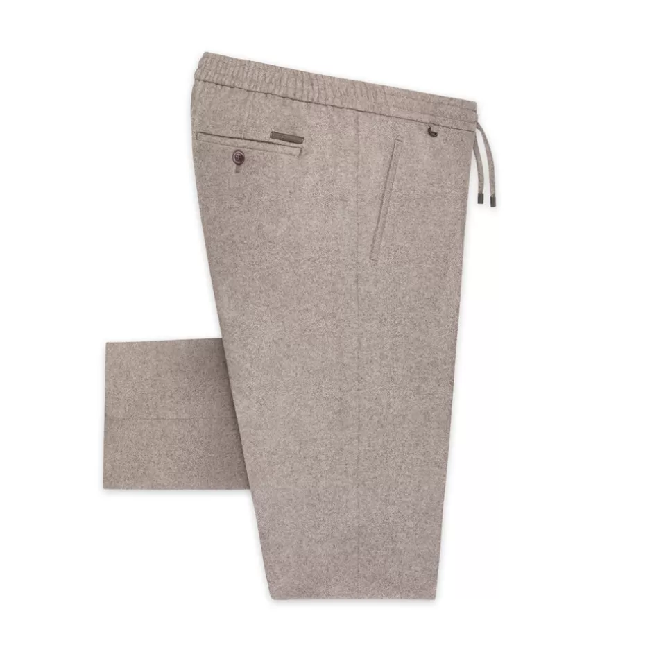 PURE WOOL CASUAL TROUSERS | Stefano Ricci Outlet