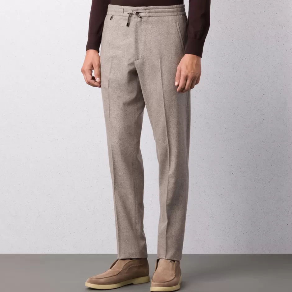 PURE WOOL CASUAL TROUSERS | Stefano Ricci Outlet