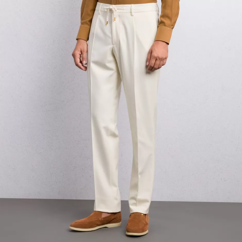 PURE WOOL SARTORIAL TROUSERS | Stefano Ricci Best
