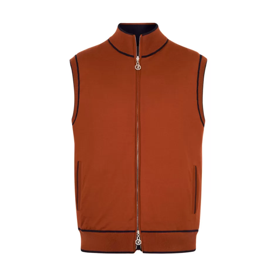 REVERSIBLE GILET | Stefano Ricci Online