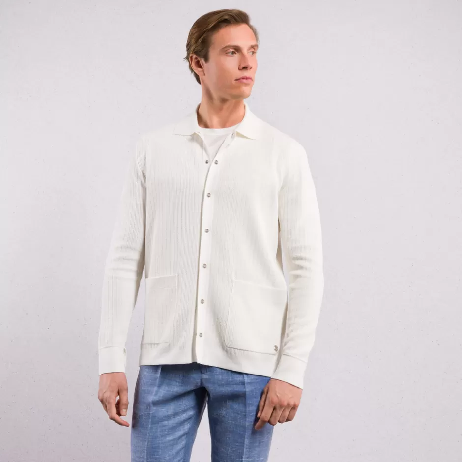 SHIRT-STYLE SWEATER | Stefano Ricci Shop