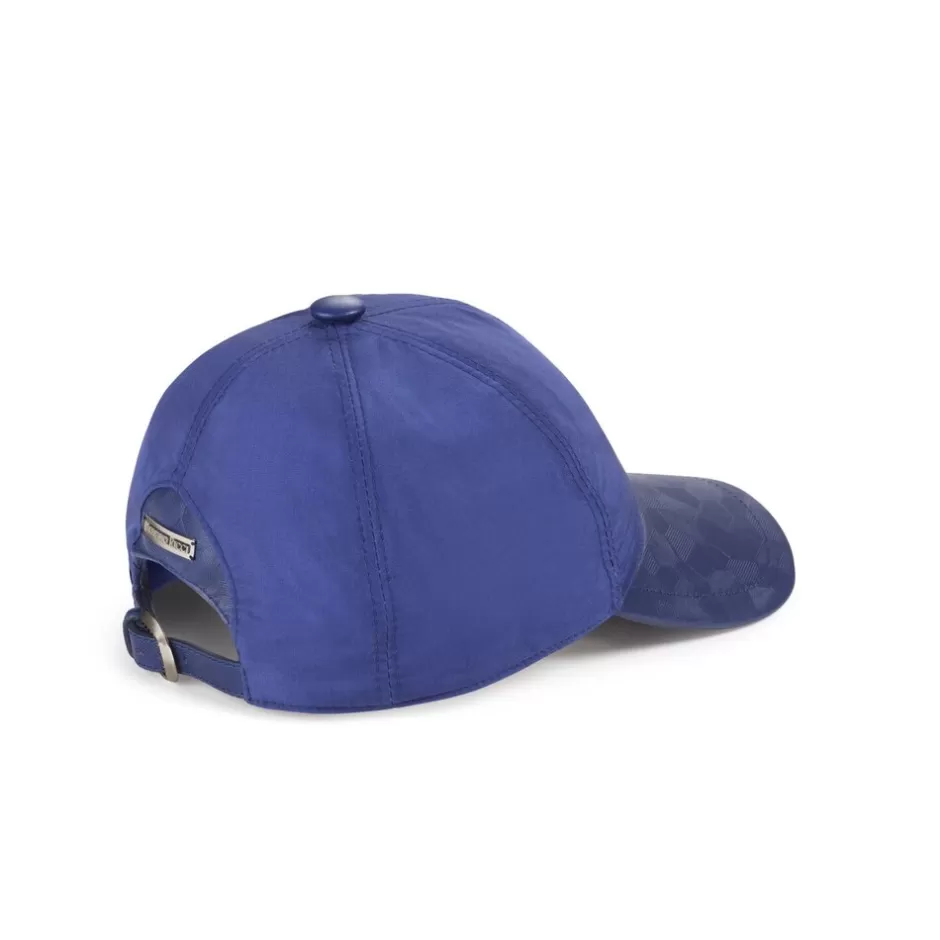 SILK AND CALFSKIN BASEBALL CAP | Stefano Ricci Cheap