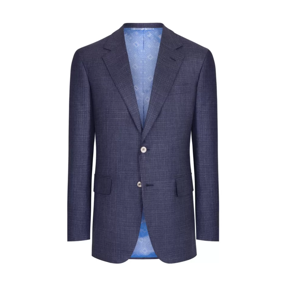 SILK AND CASHMERE TWO-BUTTON JACKET | Stefano Ricci Fashion