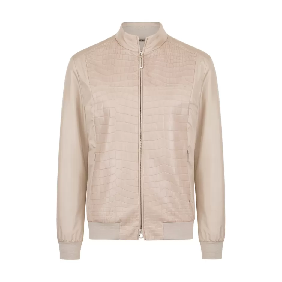 SILK AND CROCODILE BLOUSON | Stefano Ricci Sale