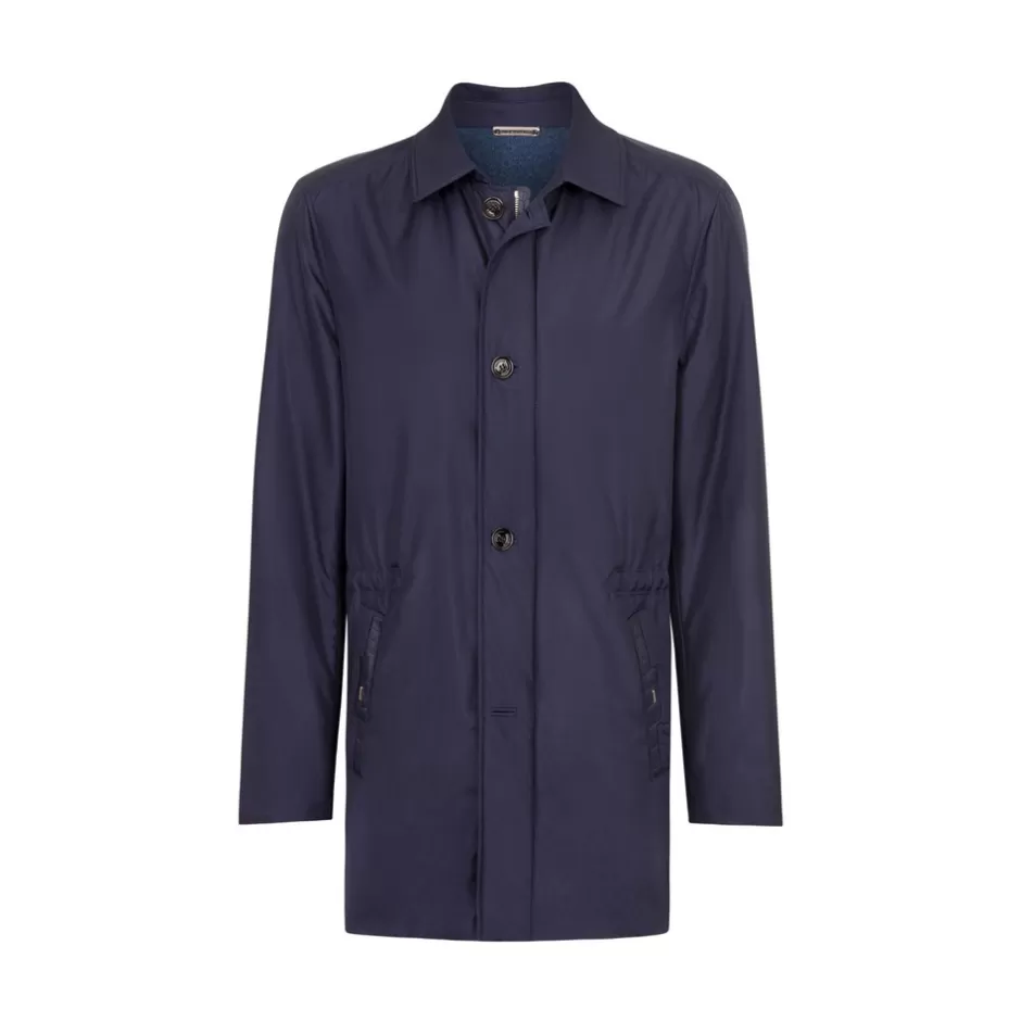 SILK AND CROCODILE LEATHER JACKET | Stefano Ricci Online