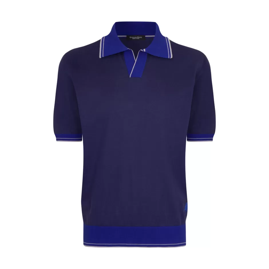 SPREAD COLLAR POLO SHIRT | Stefano Ricci Sale