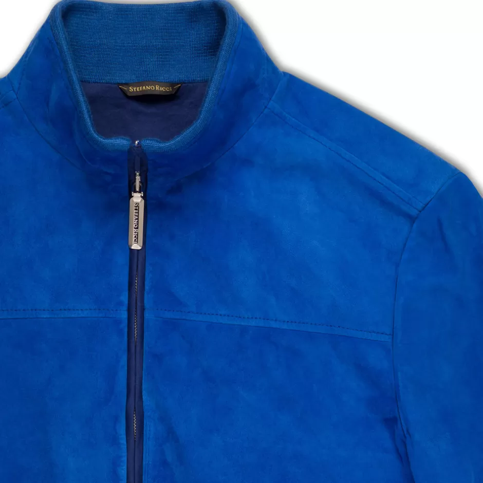 SUEDE BLOUSON | Stefano Ricci Fashion