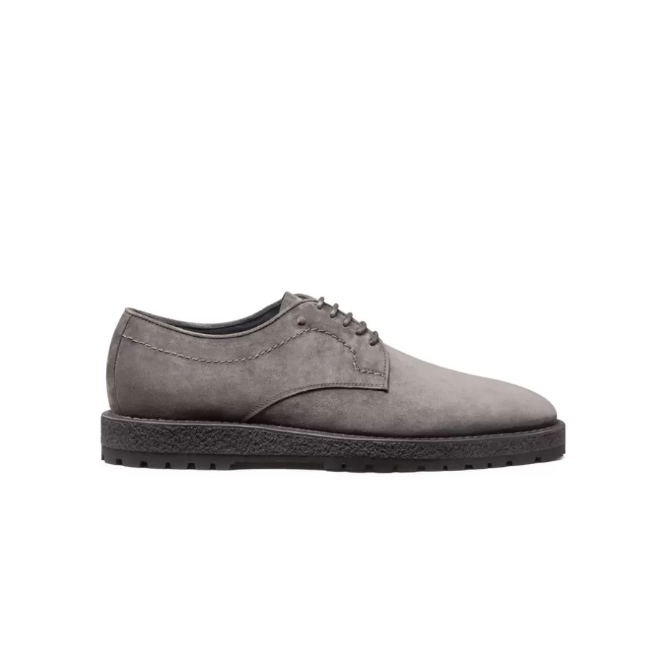 SUEDE DERBY SHOES | Stefano Ricci Store