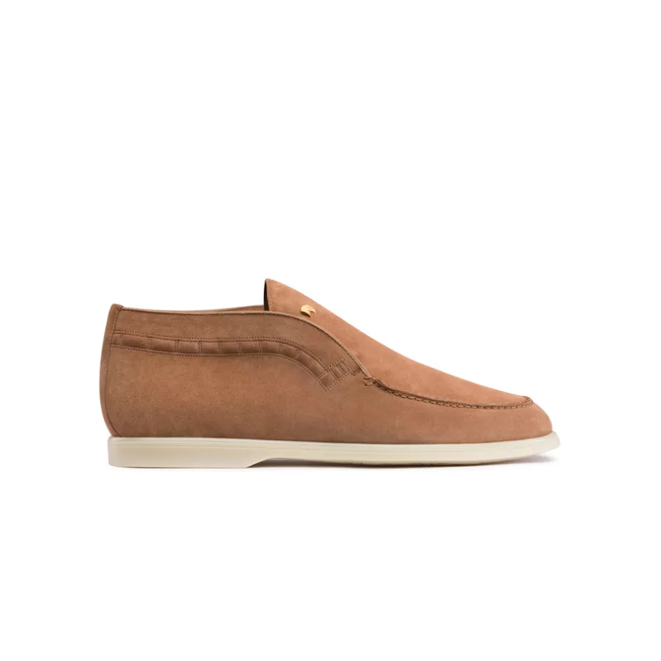 SUEDE SLIP-ON ANKLE BOOTS | Stefano Ricci Outlet