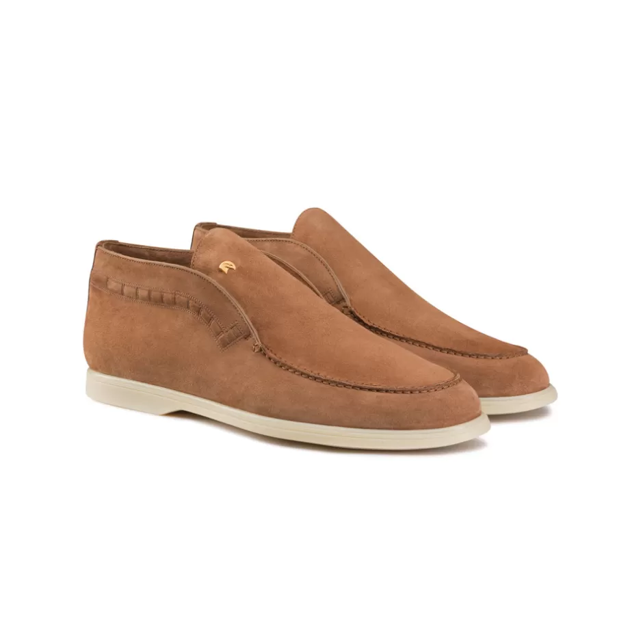 SUEDE SLIP-ON ANKLE BOOTS | Stefano Ricci Outlet