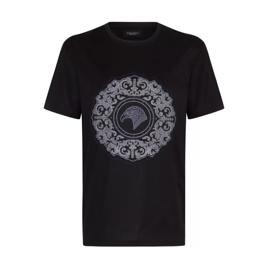 SWAROVSKI COTTON T-SHIRT | Stefano Ricci Clearance