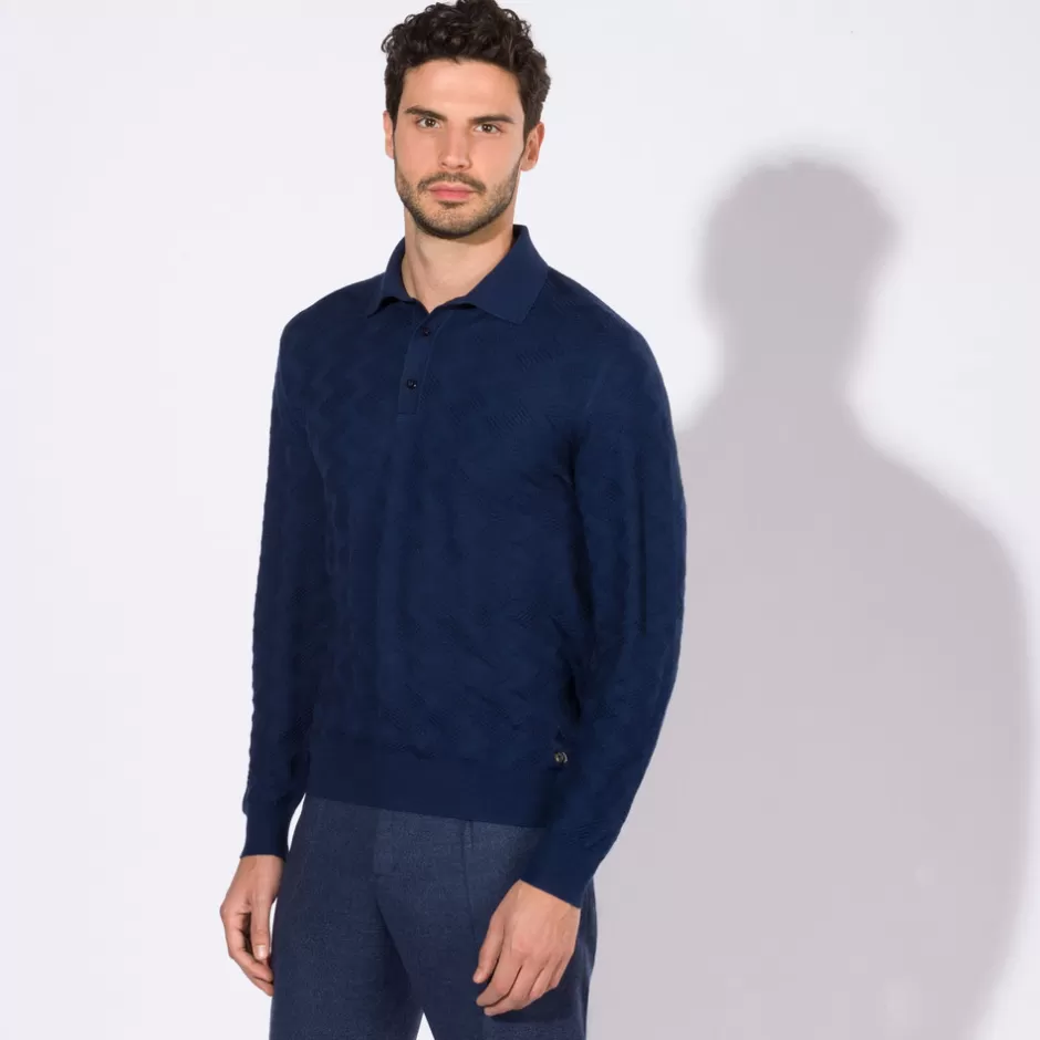 THREE BUTTON POLO | Stefano Ricci Flash Sale