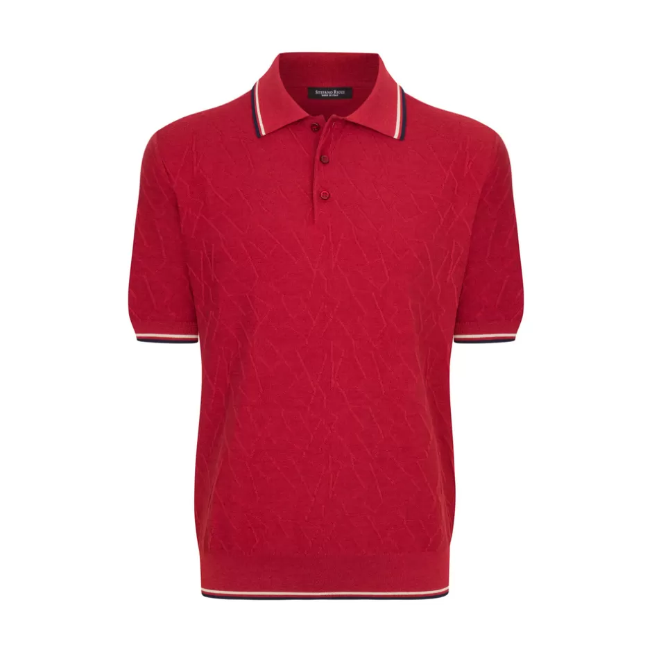 THREE-BUTTON POLO SHIRT | Stefano Ricci New