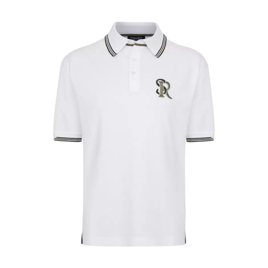 THREE-BUTTON POLO SHIRT | Stefano Ricci New