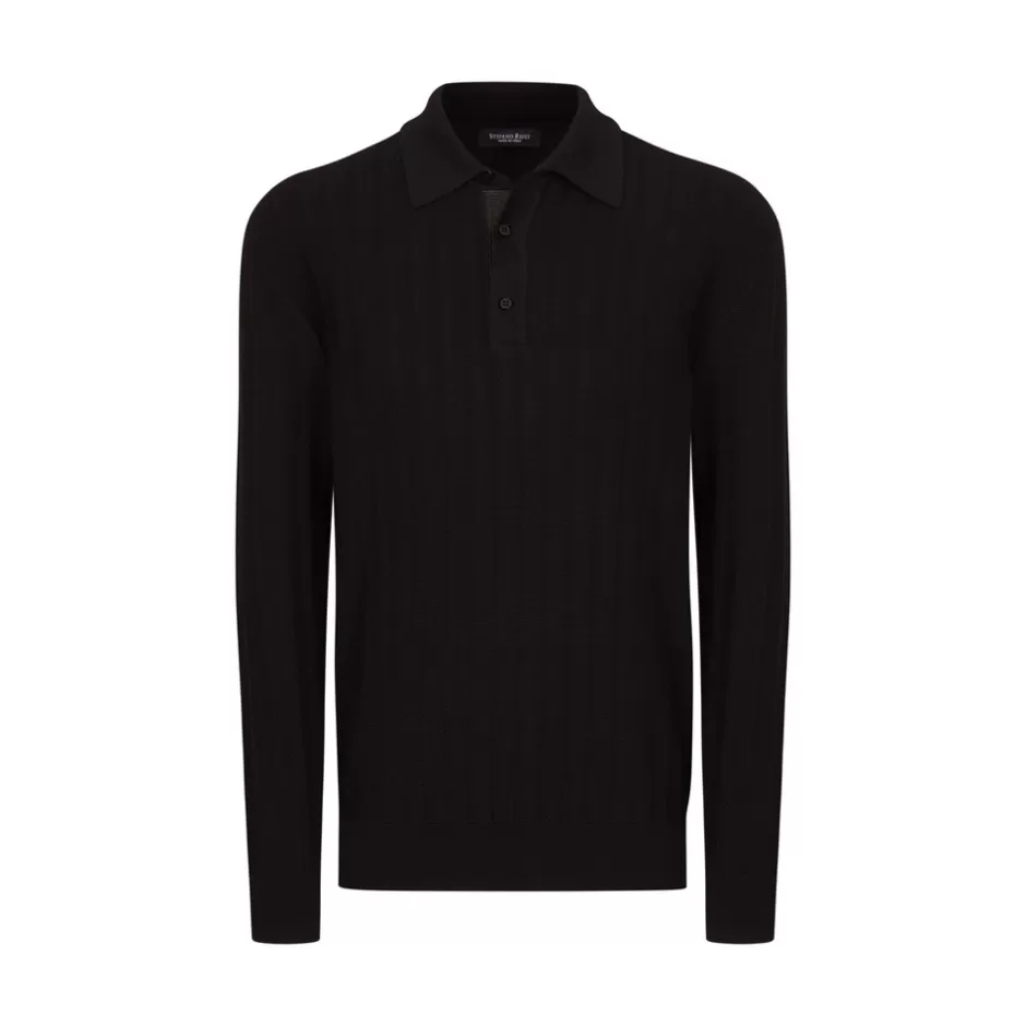 THREE-BUTTON POLO SHIRT | Stefano Ricci Online