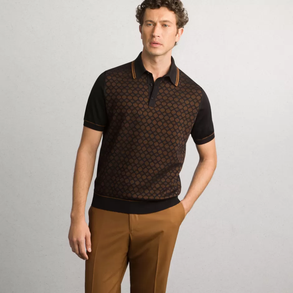 THREE-BUTTON POLO SHIRT | Stefano Ricci Cheap