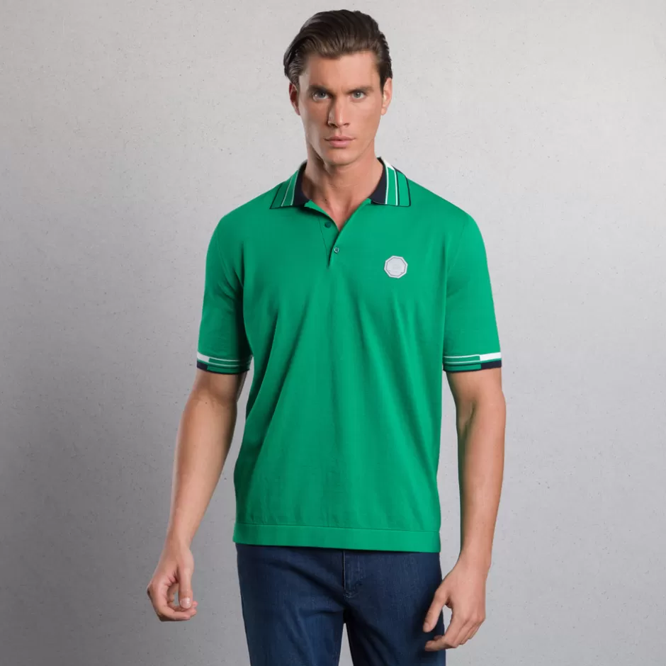 THREE-BUTTON POLO SHIRT | Stefano Ricci New