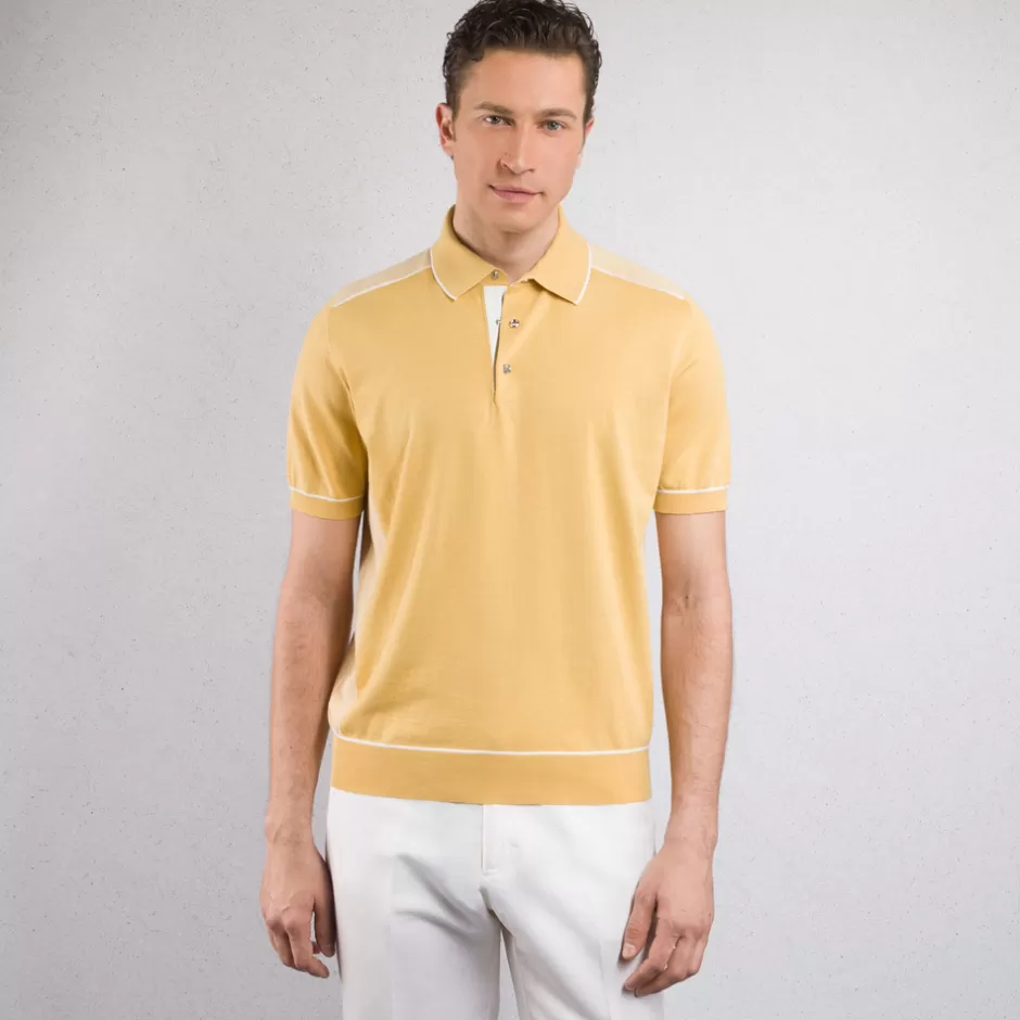 THREE-BUTTON POLO SHIRT | Stefano Ricci Online
