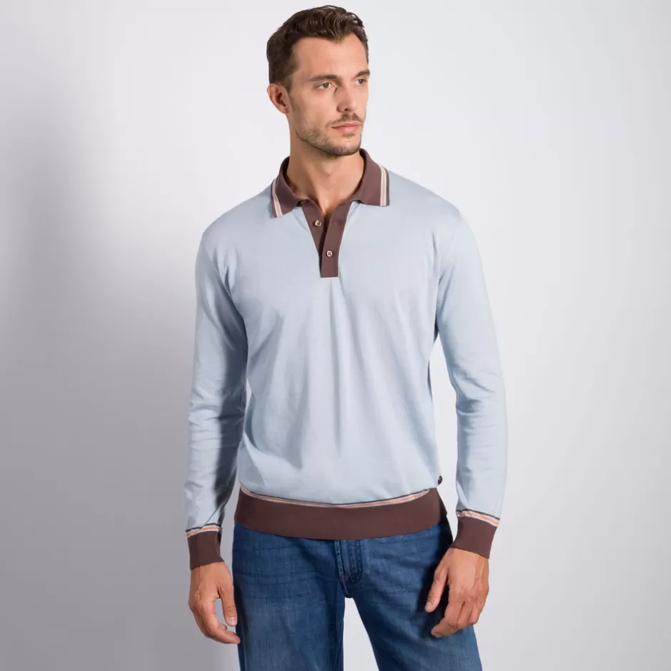 THREE-BUTTON POLO SHIRT | Stefano Ricci Store