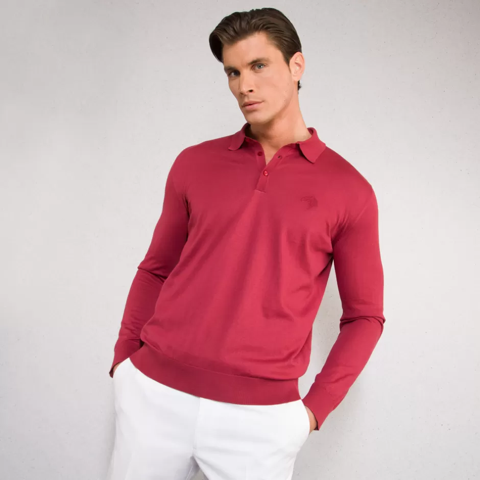 THREE-BUTTON POLO SHIRT | Stefano Ricci Clearance