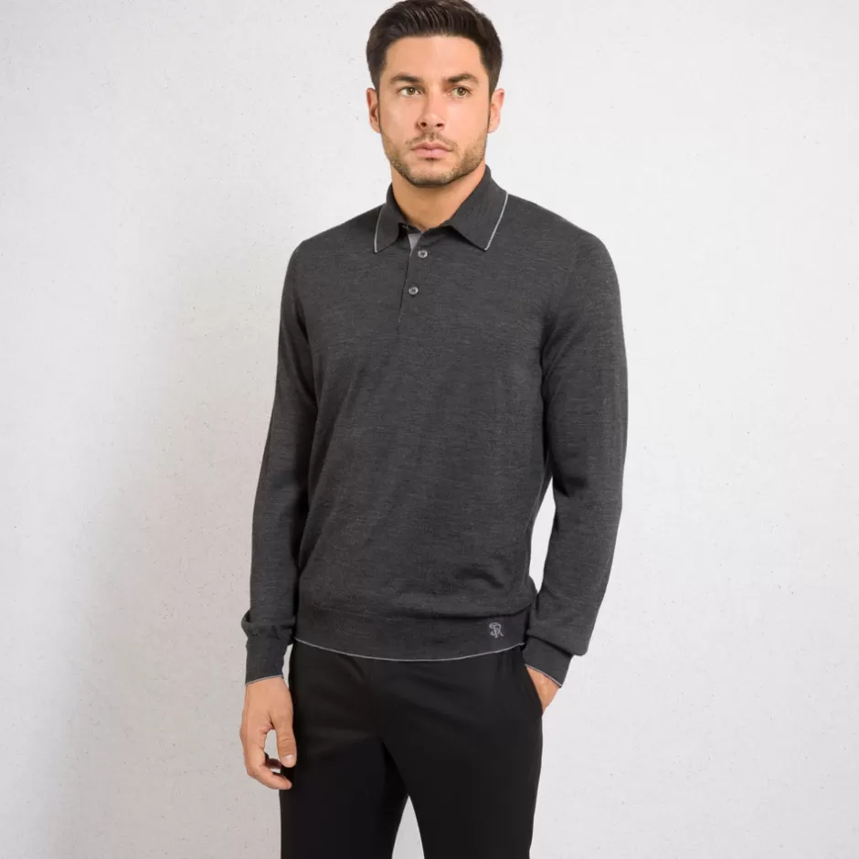 THREE-BUTTON POLO SHIRT | Stefano Ricci Sale