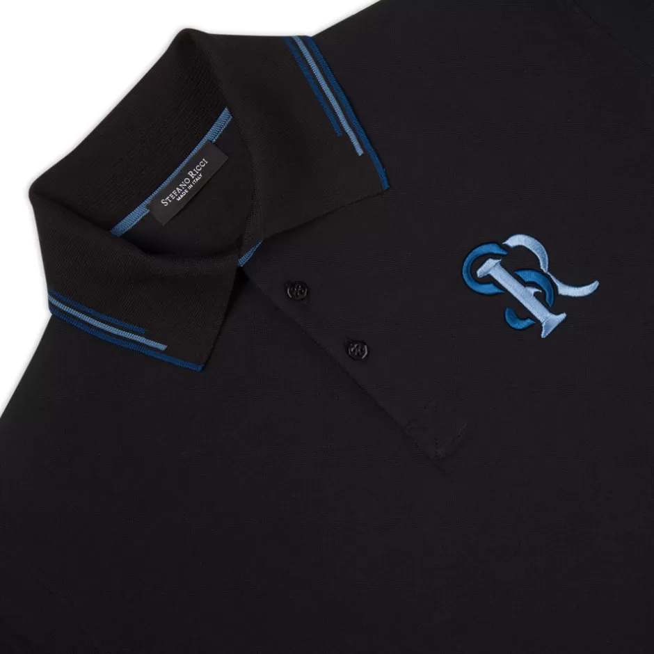 THREE-BUTTON POLO SHIRT | Stefano Ricci Best Sale