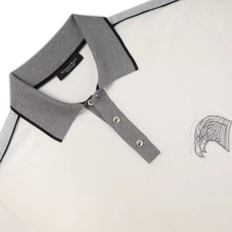 THREE-BUTTON POLO SHIRT | Stefano Ricci Outlet