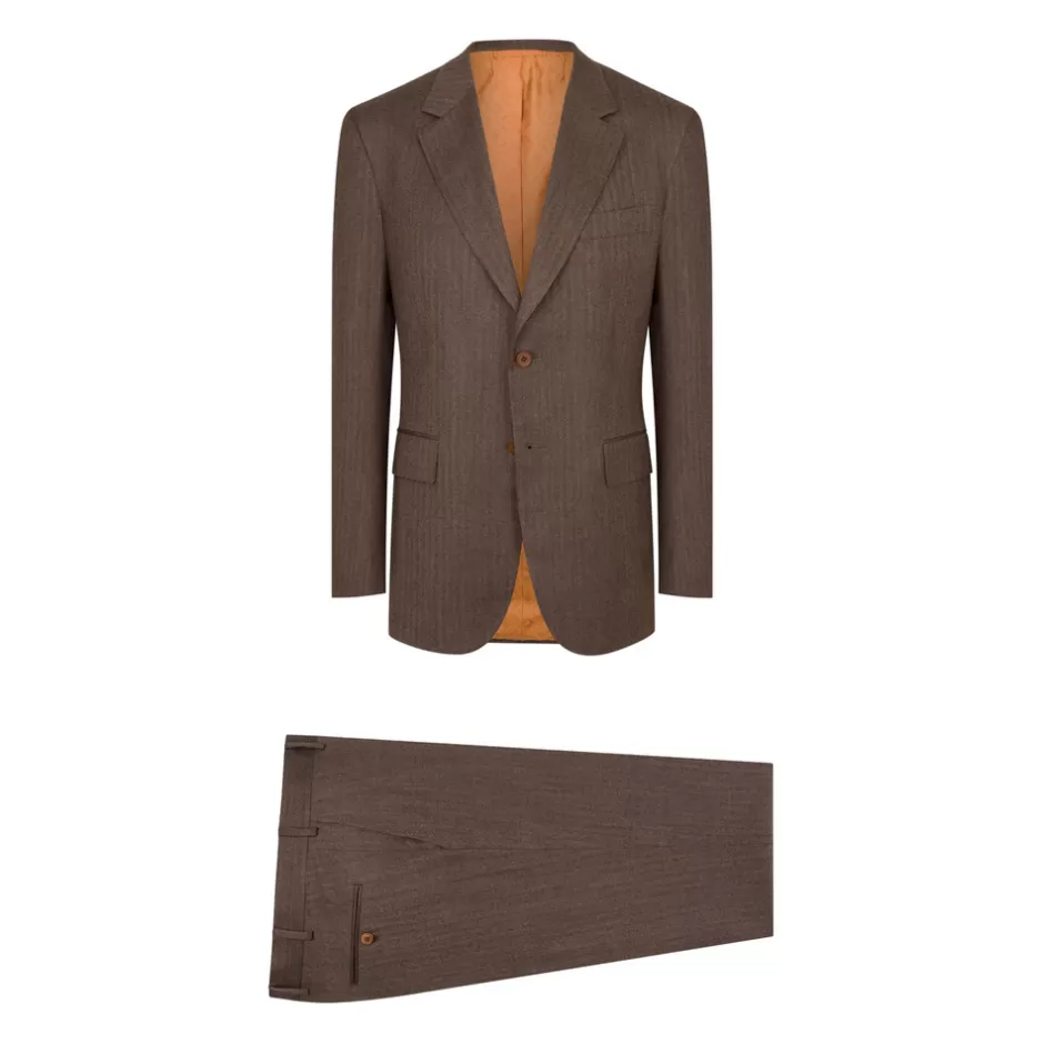 TWO-BUTTON FIESOLE SUIT | Stefano Ricci Online