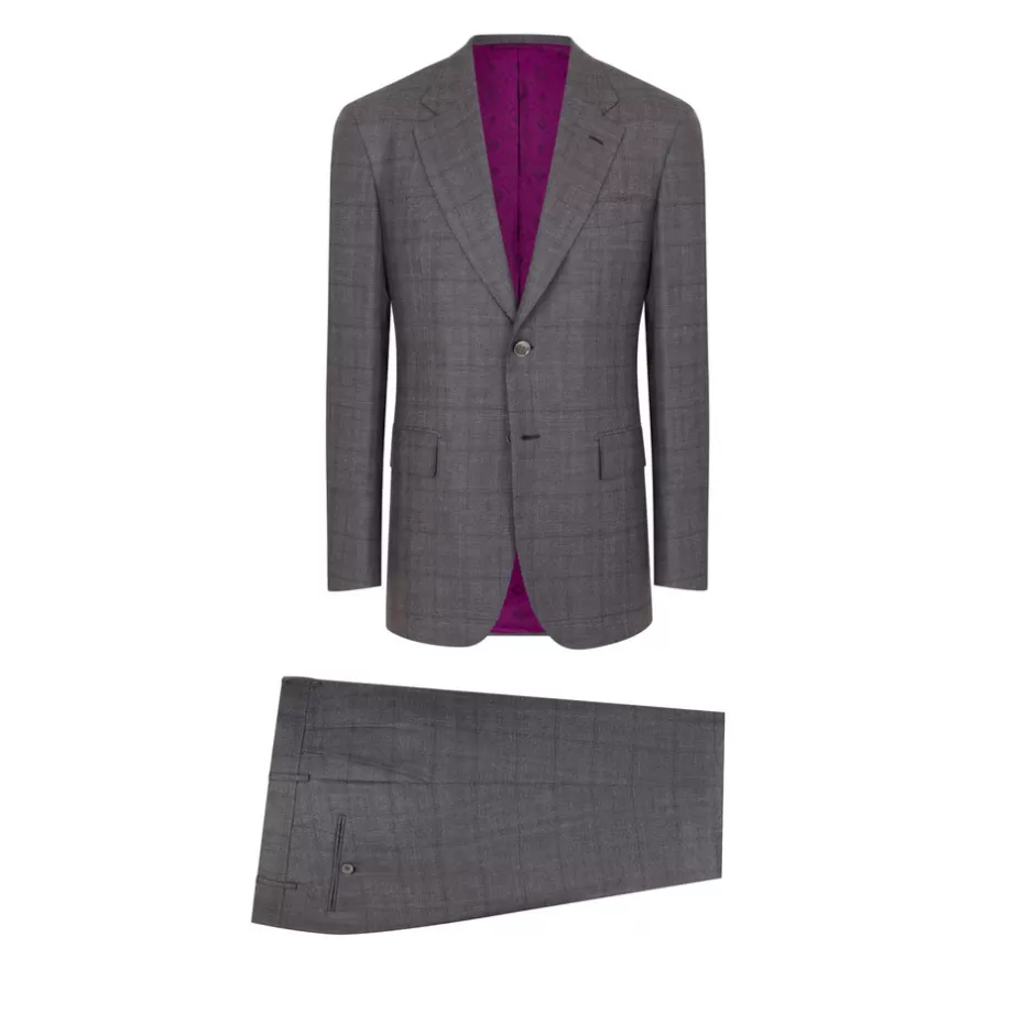 TWO-BUTTON FIESOLE SUIT | Stefano Ricci Online