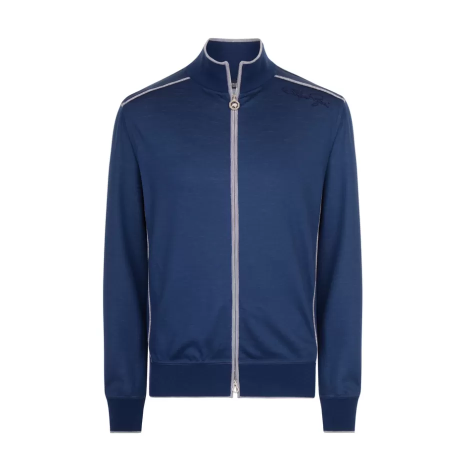 VIRGIN WOOL JOGGING BLOUSON | Stefano Ricci Best Sale