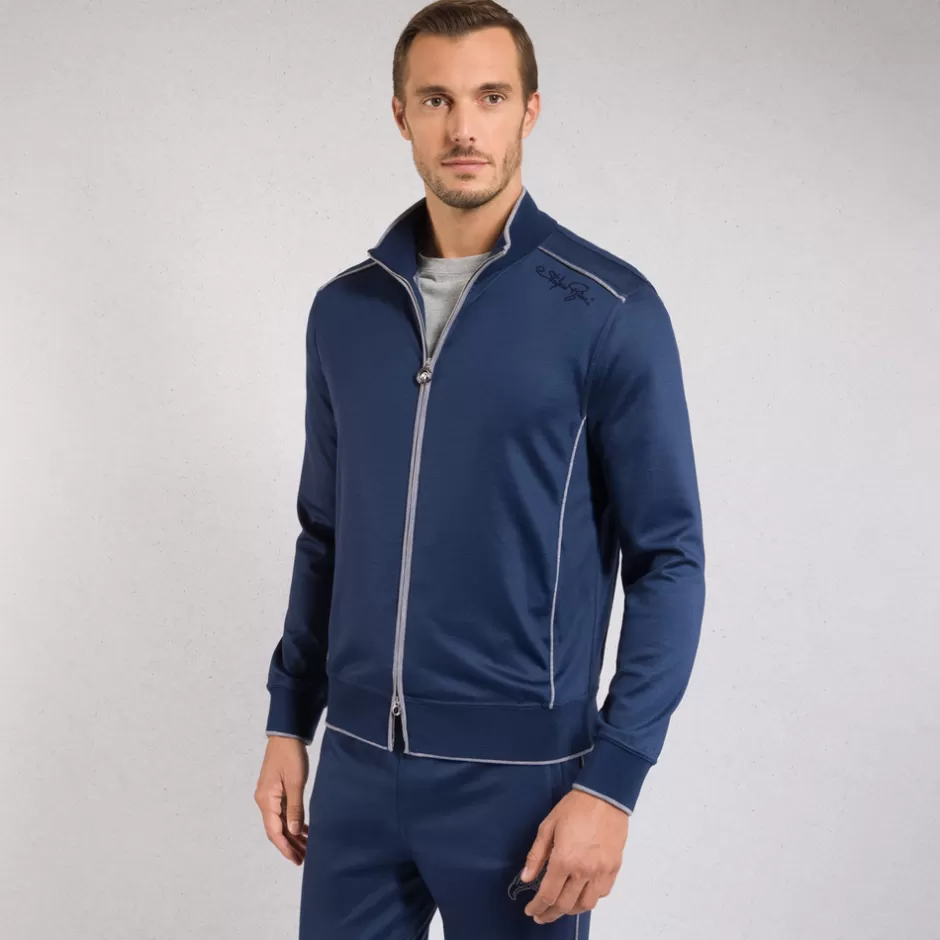 VIRGIN WOOL JOGGING BLOUSON | Stefano Ricci Best Sale
