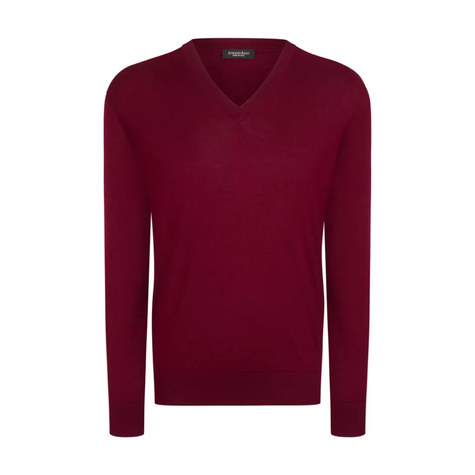 V-NECK SWEATSHIRT | Stefano Ricci Outlet