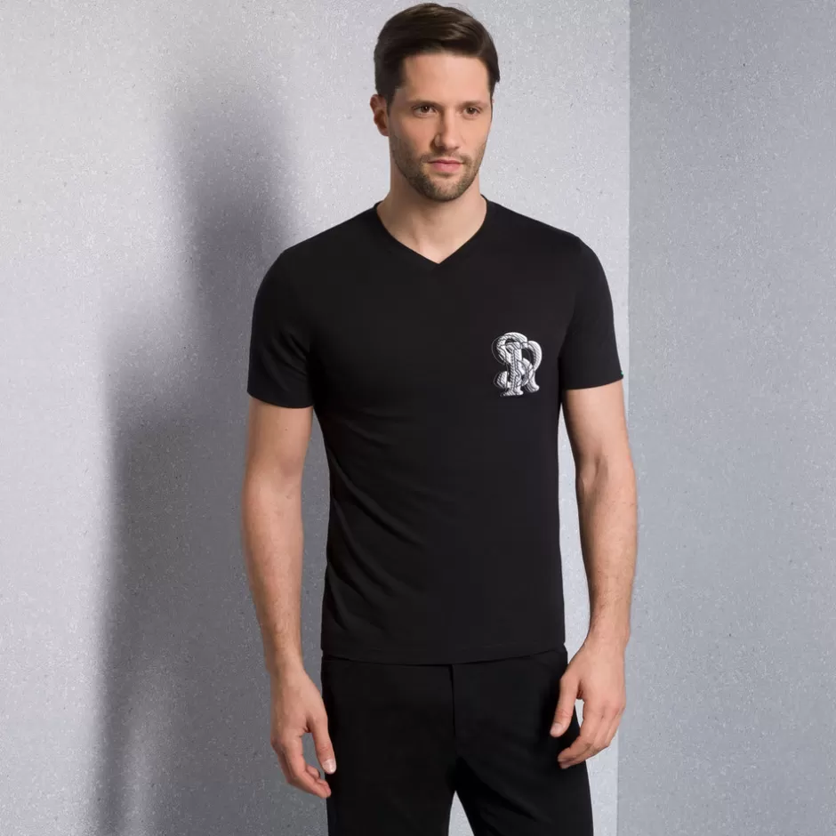 V-NECK T-SHIRT | Stefano Ricci Discount