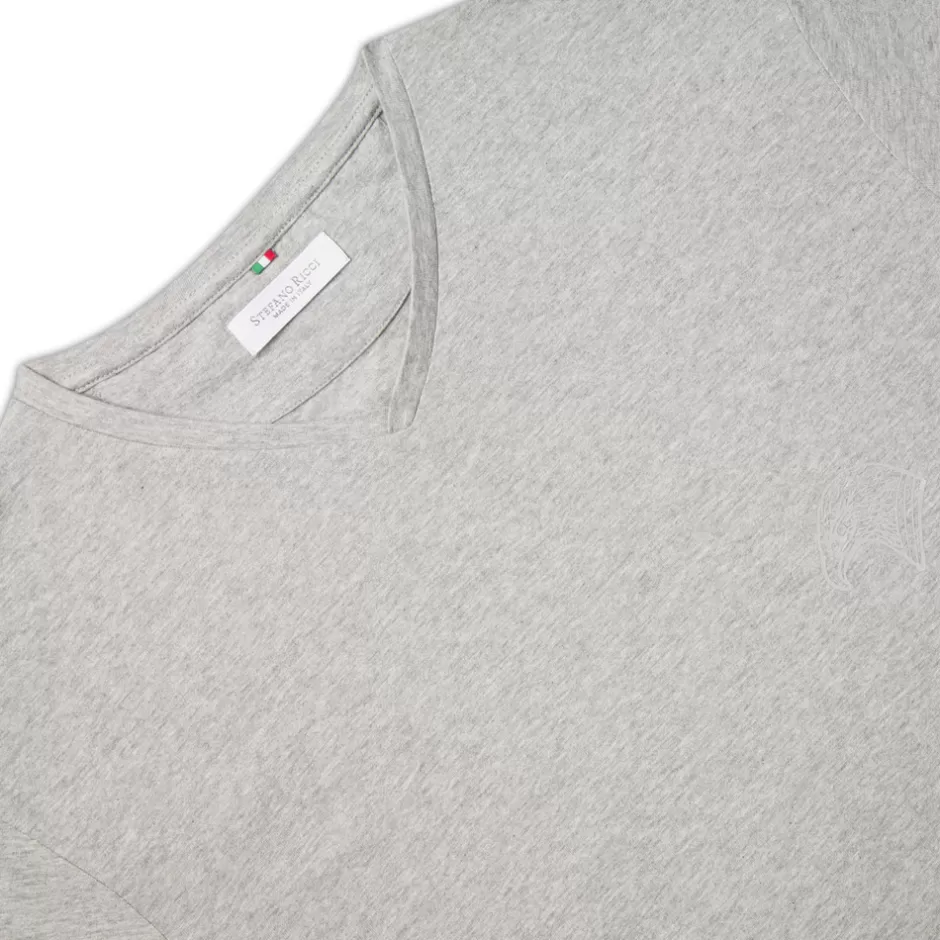 V-NECK T-SHIRT | Stefano Ricci Flash Sale