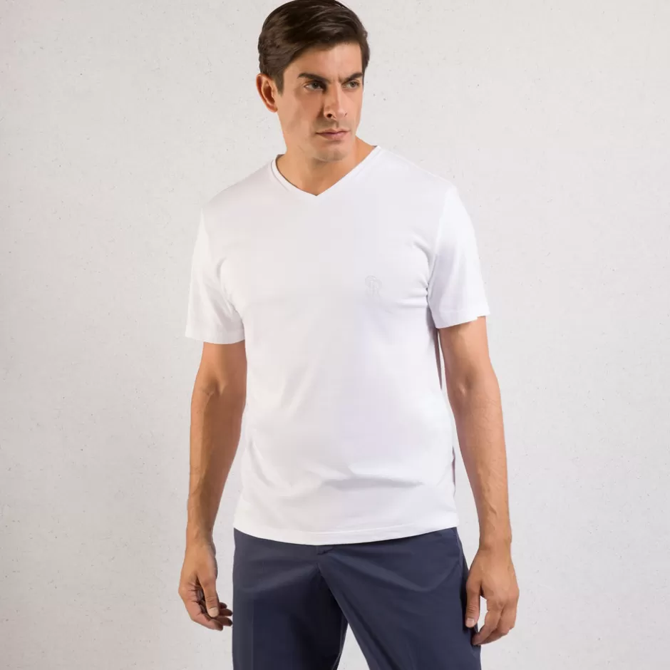 V-NECK T-SHIRT | Stefano Ricci Cheap