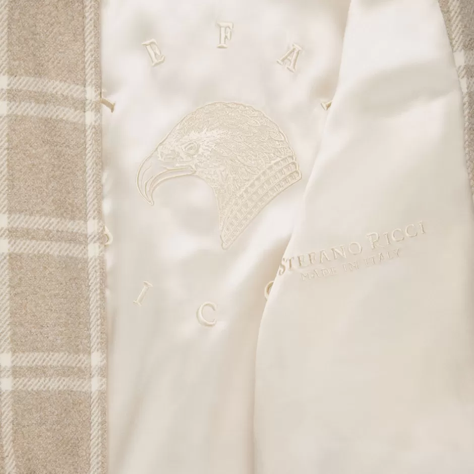 WOOL AND CASHMERE BLOUSON | Stefano Ricci Online