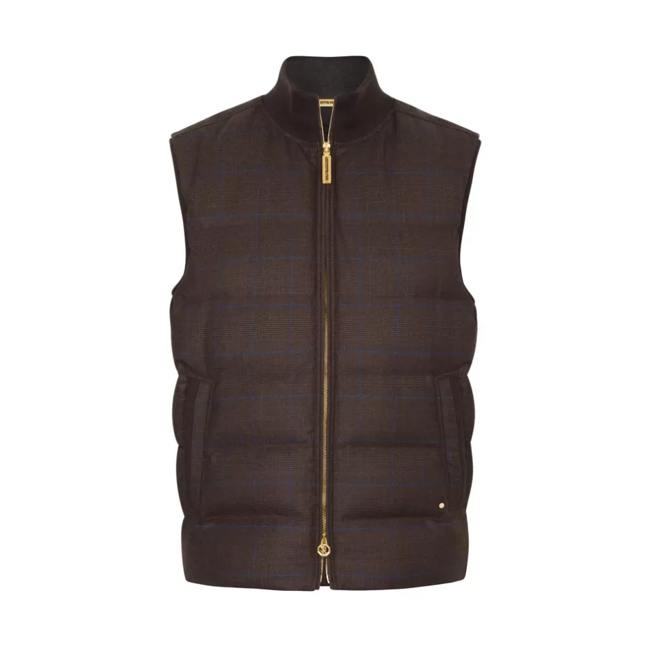 WOOL AND CASHMERE DOWN GILET | Stefano Ricci Discount